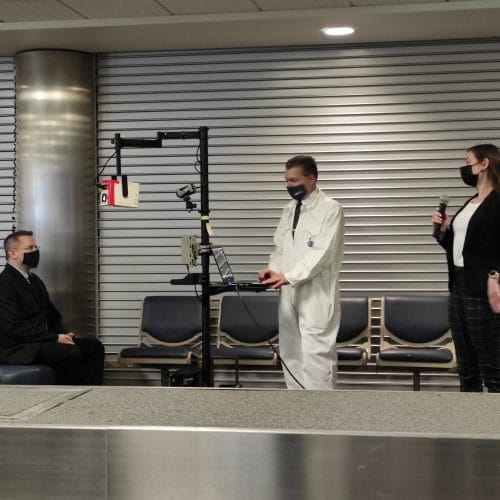 IAI Tests Safe Air Travel Products at Atlantic City International Airport