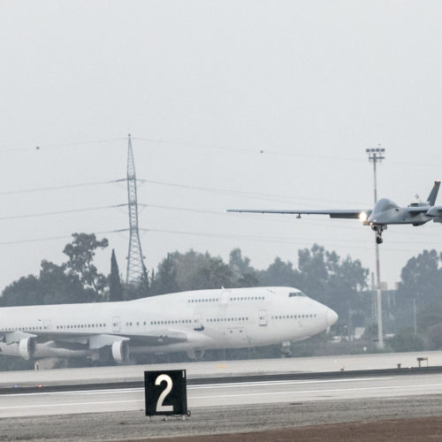 Israel Aerospace Industries Makes History with its Heron UAV Landing at Ben Gurion Airport via Remote Control